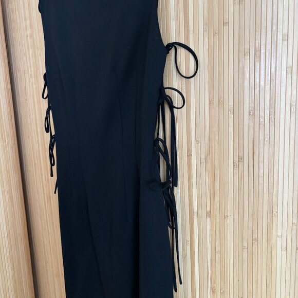 Kallmeyer Elizabeth Dress Black Tropical Wool XS - Picture 3 of 4